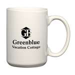 15 Oz El Grande Mug - White