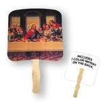 Last Supper Religious Hand Fan