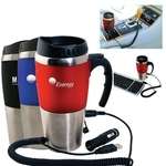 16 oz. Dual Auto/USB Heater Mug with Closure