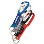 Key Tag Carabiner With Strap and PVC Patch