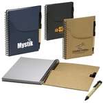 Eco Handy Notebook with Pocket/Pen Combo