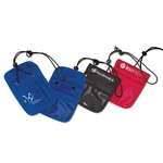 Credential Holder with Zipper Pocket