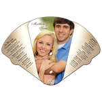 Four Part Expandable Fan - Four Color Process