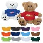 Plush Big Paw Bear with Shirt