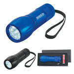 Aluminum LED Torch Light with Strap