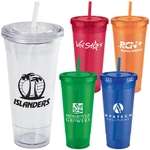 24 oz Jumbo Everyday Plastic Cup Tumbler