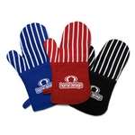 Oven Mitt with Stripes