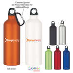 25 Oz. Aluminum Bike Bottle with Split Ring