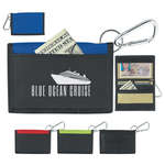 Velcro Wallet with Carabiner