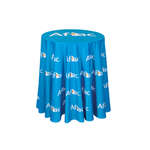Full Color Round Table Throw for 30