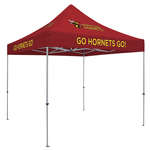 Deluxe 10' Square Tent - Full-Color Thermal Imprint, 8 Locations