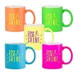 Fluorescent Ceramic Mug - Matte Finish