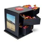 Godiva Leatherette Swing Box with Drawers