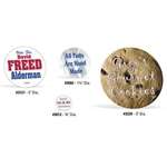 Full Color Roll Labels - 1" Round, White Gloss Paper with Permanent Adhesive