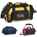 Deluxe Sports Duffel Bag - Embroidered