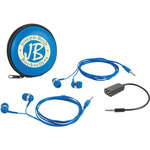 Sound Off Earbuds/Splitter with Case