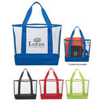 Clear Casual Tote Bag - Silk Screen