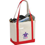 Premium Heavy Weight Cotton Boat Tote - PhotoGrafixx Full Color