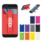 Silicone Phone Wallet with Stand