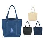 Small Cotton Canvas Yacht Tote