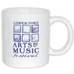 11 oz Ceramic Coffee Mug - White