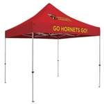 Deluxe 10' Square Tent - Full-Color Thermal Imprint, 2 Locations