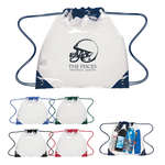 Touchdown Clear Drawstring Backpack