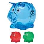 Mini Plastic Piggy Bank