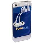 Mobile Device Pocket and Earbuds Set