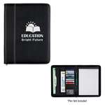 Carbon Fiber 8-1/2" x 11" Zippered Portfolio