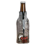 Bottle Coolie with Imprinted Bottle Opener - 4 Color Process