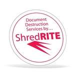 White Vinyl Permanent Adhesive Decal - 2