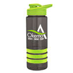 Sergeant2 - 24 oz. Tritan Stripe - Drink-Thru Lid