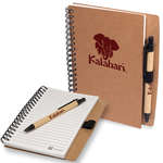 Stone Paper Spiral Notebook with Pen Combo