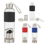 18 Oz. Infuser Glass Bottle