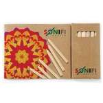 Custom Cover Adult Coloring Book and 6-Color Pencil Set