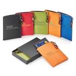 Donald RFID Memo Pad/Card Holder