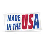 Permanent Adhesive Vinyl Decal - 1-1/2