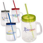 Country Mason Jar 30 oz Sipper