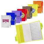 Clear-View Mini Notebook with Pen