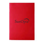 Saddle Stitched Eco Notebook - 6 