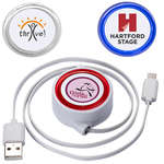 LED Micro USB Retractable Cord