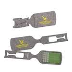 Aqua Luggage Tag