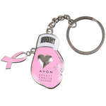 Pink Boxing Glove Key Chain