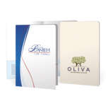 Legal Size Printed Folders - 9" x 14" - Full Color