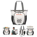 23 Qt. Engel Backpack Cooler - White - Embroidered