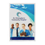 9" x 13" Full Color 1-Sided Plastic Bag