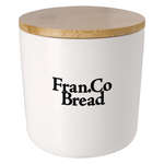 17 oz. Ceramic Container with Bamboo Lid