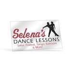 White Vinyl - Ultra Removable Rectangular Sticker - 3