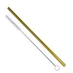 Stainless Steel Straw - Gold and Rose Gold